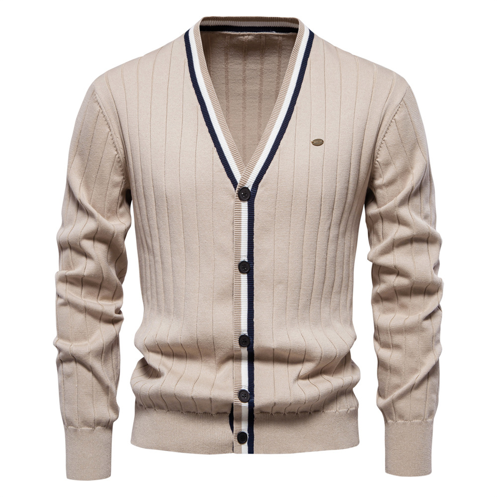2026 New Fashion Autumn Winter - Men'S Fashion V Neck Sweater 评论和价格