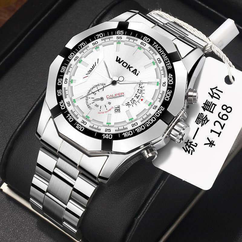 New Fashion Sport Watch Men WO - Men'S Fashion Quartz Watch Wokai 评论和价格