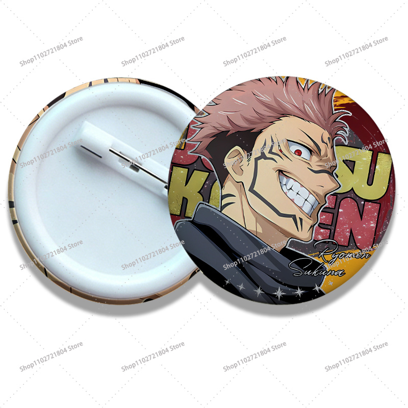 Jujutsu Kaisen Fashion Badges  - Mens Fashion Blog 评论和价格