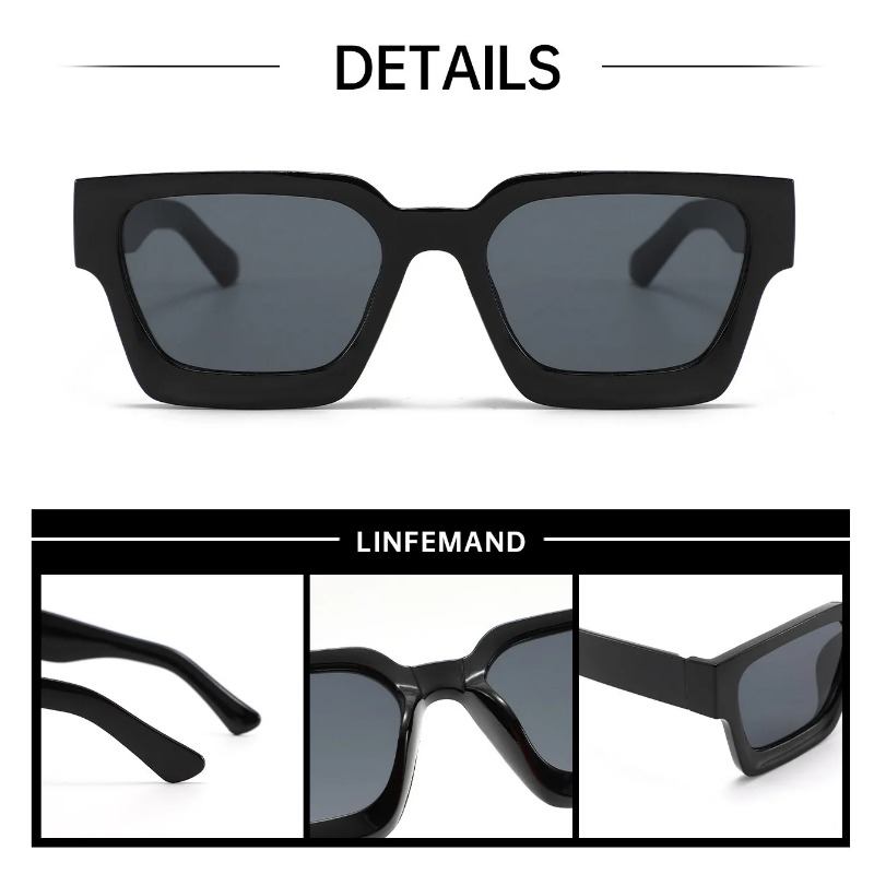 New Vintage Square Sunglasses  - Men'S Fashion Model 评论和价格