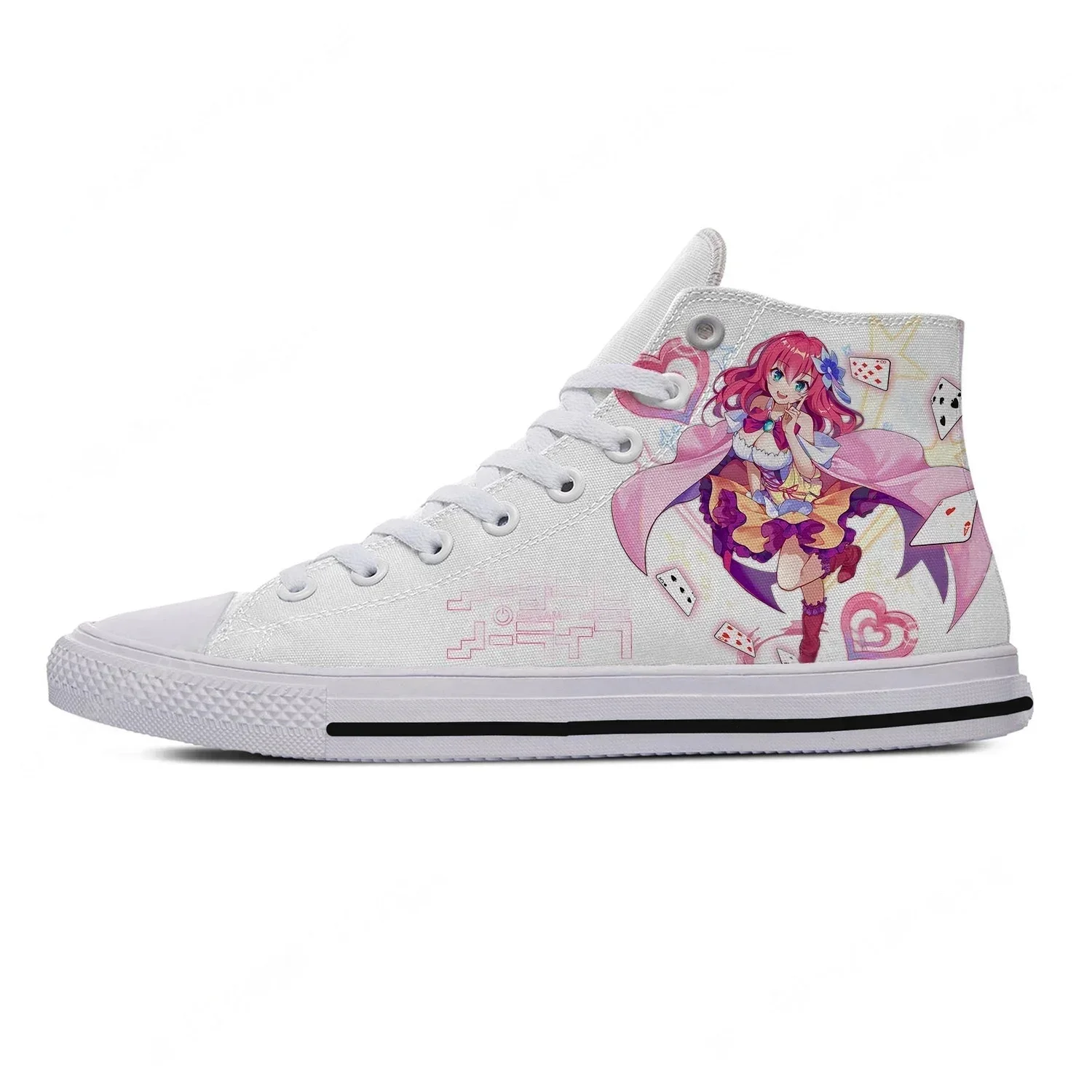 Anime NO GAME NO LIFE High Top - Men'S Fashion Running Shoes 评论和价格
