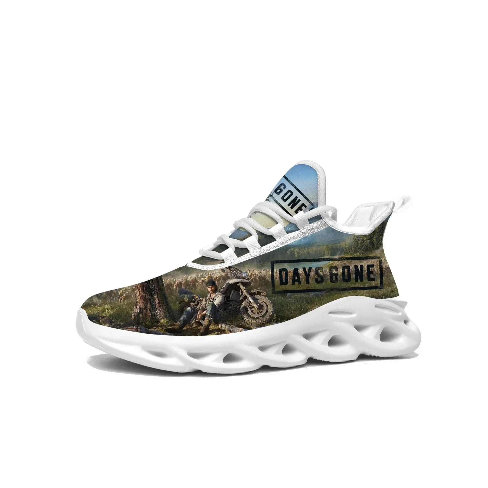 Days Gone Sneakers Hot Cartoon - Men'S Fashion Running Shoes 评论和价格