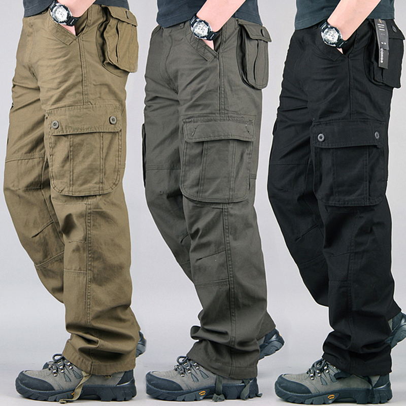 Tactical Cargo Pants Men Cotto - Men'S Fashion Overalls 评论和价格