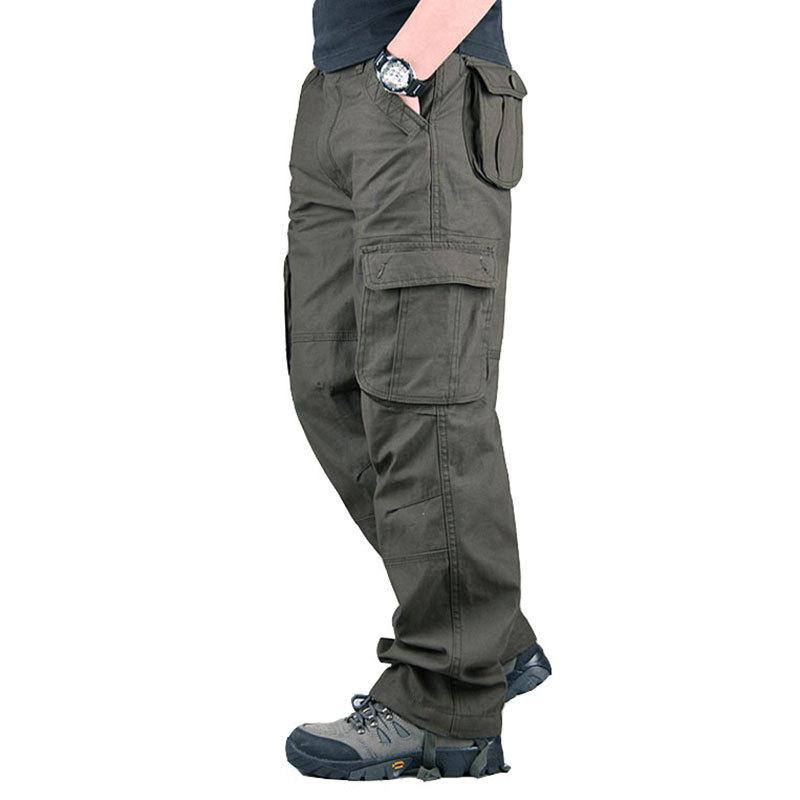 Tactical Cargo Pants Men Cotto - Men'S Fashion Overalls 评论和价格