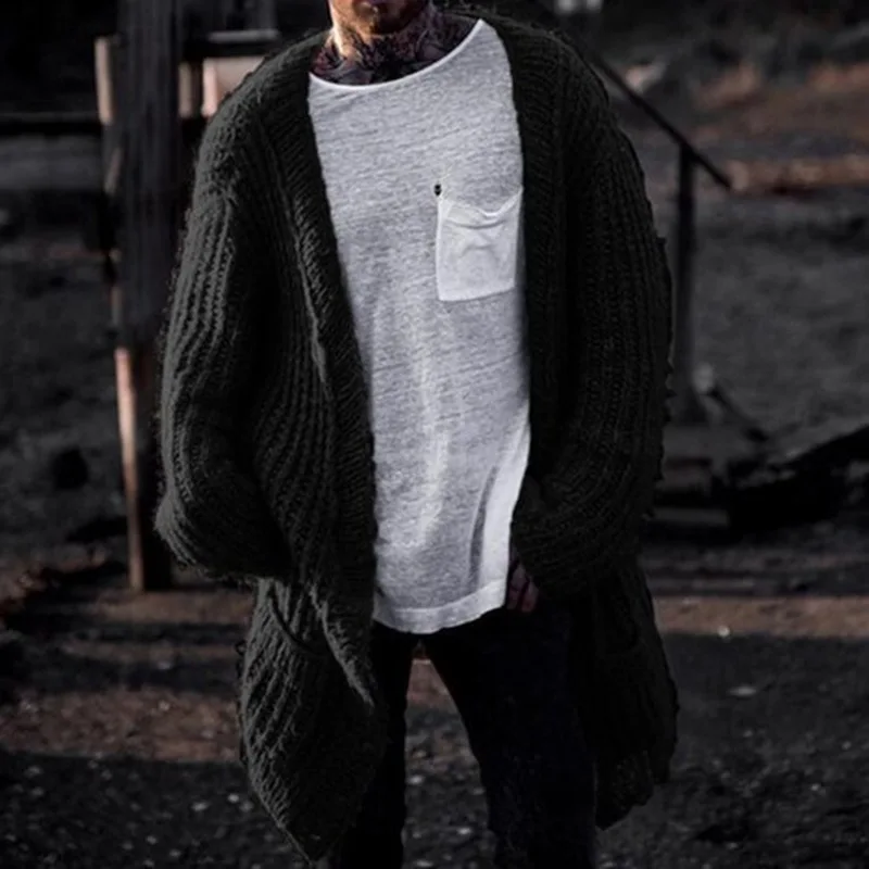 Korean-style Men's Autumn and  - Men'S Fashion V Neck Sweater 评论和价格