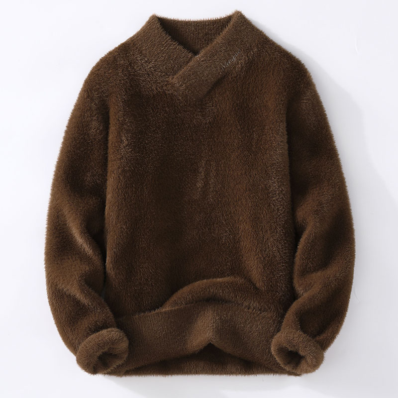 Sweaters men winter korean sty - Men'S Fashion V Neck Sweater 评论和价格