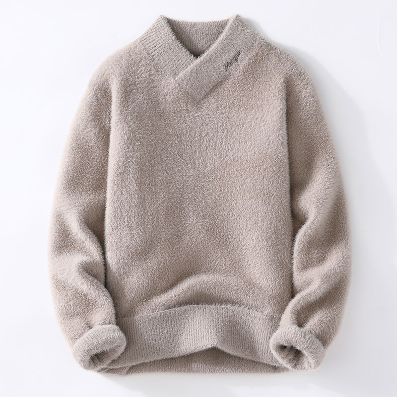 Sweaters men winter korean sty - Men'S Fashion V Neck Sweater 评论和价格