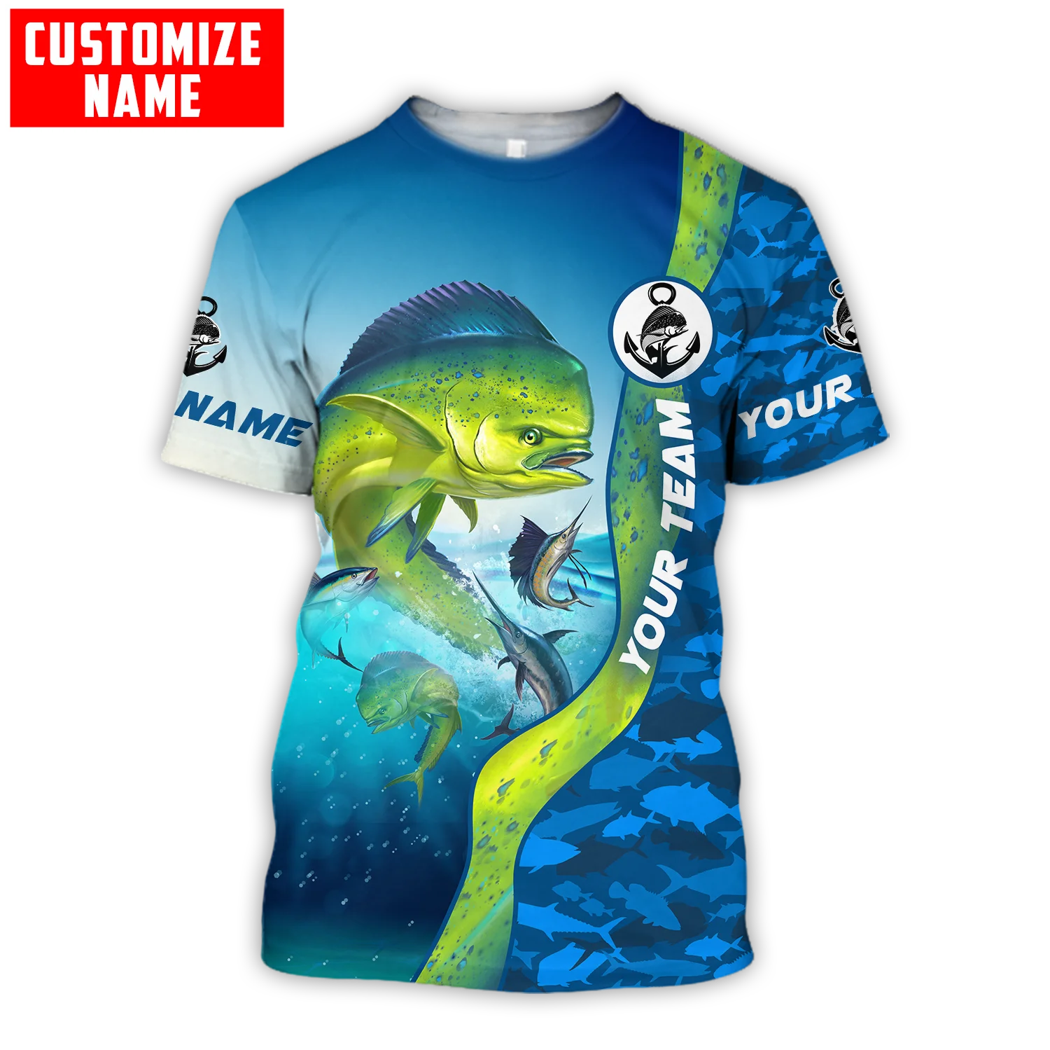 Custom name Mahi-mahi fishing  - Men'S Fashion Names 评论和价格