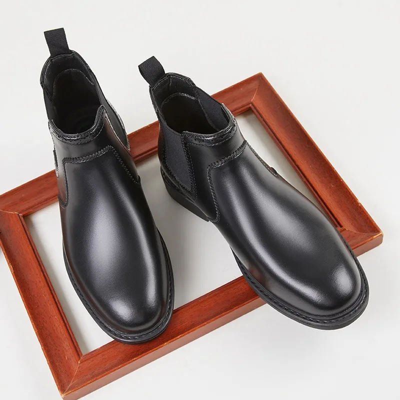 Vintage Mens Leather Oxford Bo - Men Fashion Vintage 评论和价格