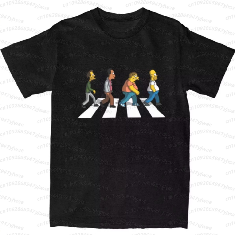 2026 Men Simpsons Dad Sidewalk - Mens Fashion Streetwear 评论和价格
