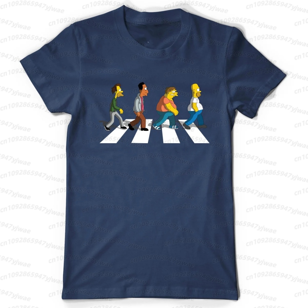 2026 Men Simpsons Dad Sidewalk - Mens Fashion Streetwear 评论和价格