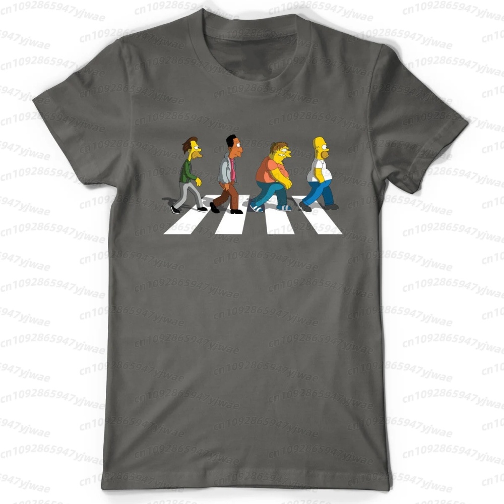 2026 Men Simpsons Dad Sidewalk - Mens Fashion Streetwear 评论和价格