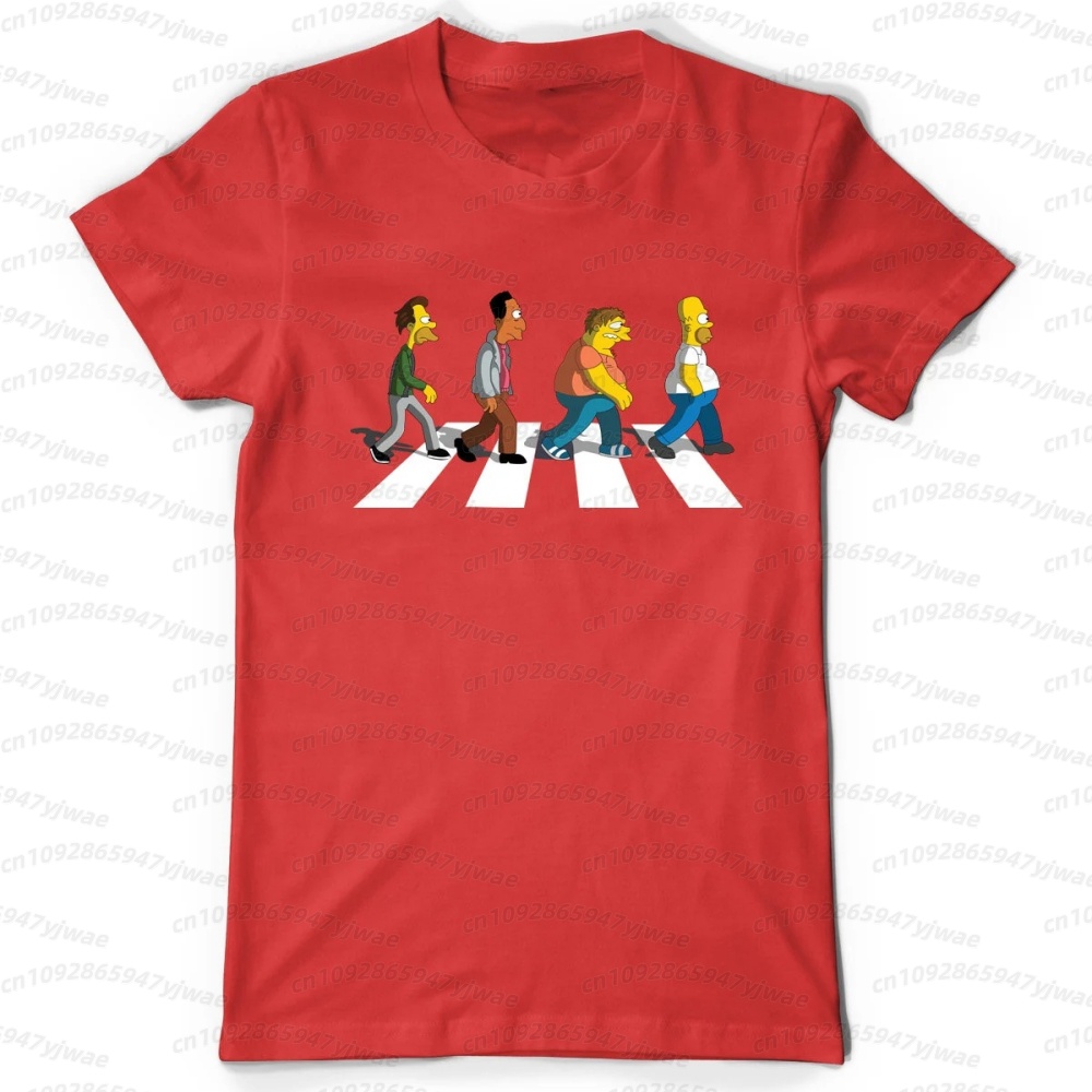 2026 Men Simpsons Dad Sidewalk - Mens Fashion Streetwear 评论和价格