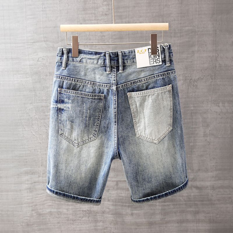 Men's Short Jeans Pants with P - Men'S Fashion Overalls 评论和价格