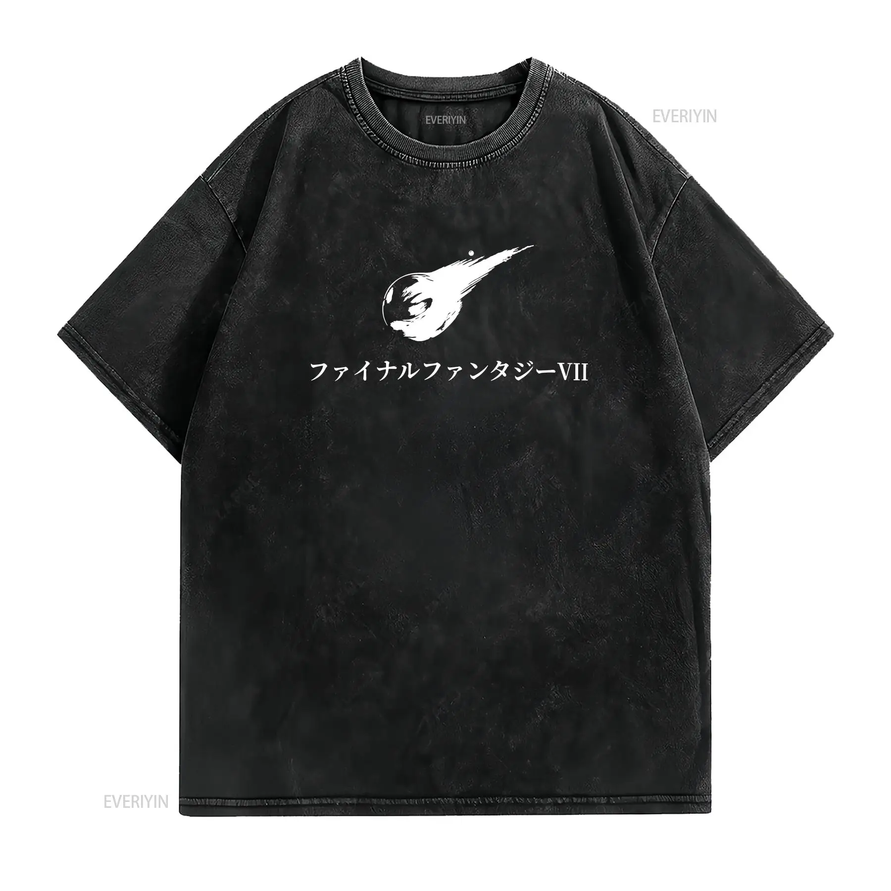 FF7 JP Title T shirt Multiple  - Men'S Fashion Everyday 评论和价格