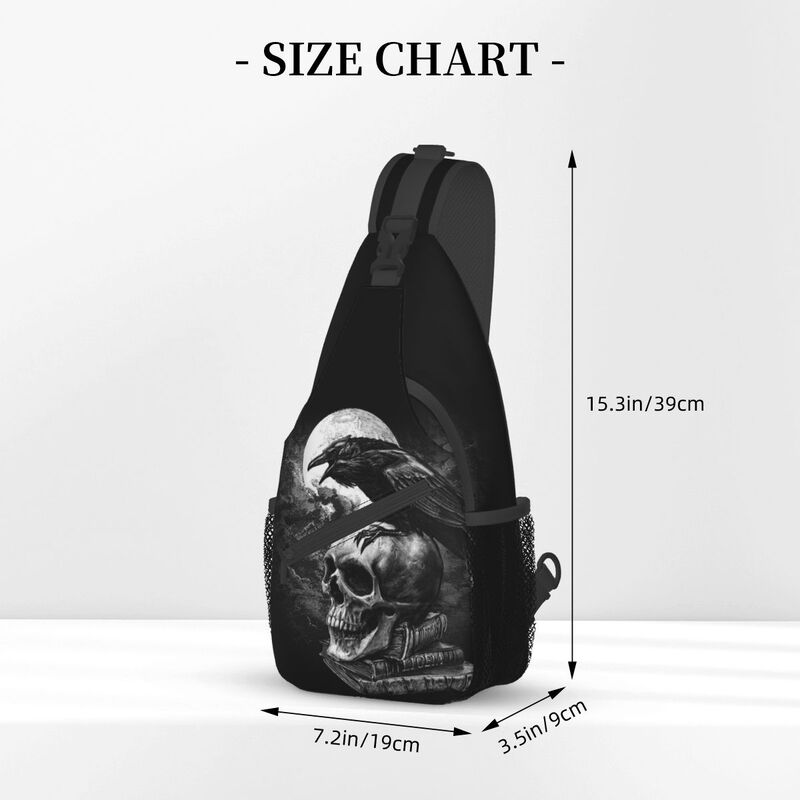 Crow The Skull Sling Crossbody - Mens Fashion Blog 评论和价格
