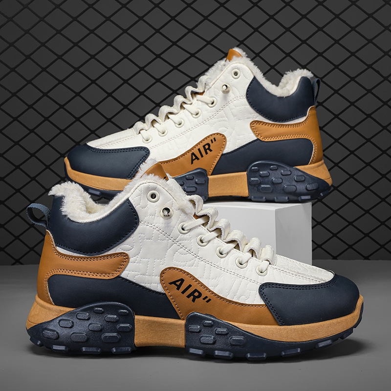 Men Platform Warm Cotton Shoes - Men'S Fashion Running Shoes 评论和价格