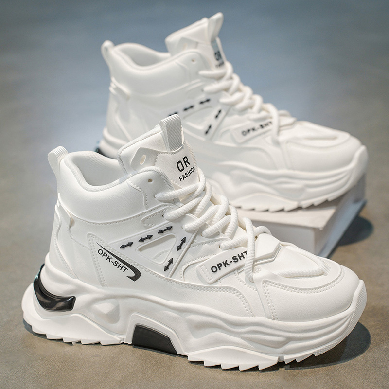 High Top Breathable Anti Slip  - Men'S Fashion Running Shoes 评论和价格