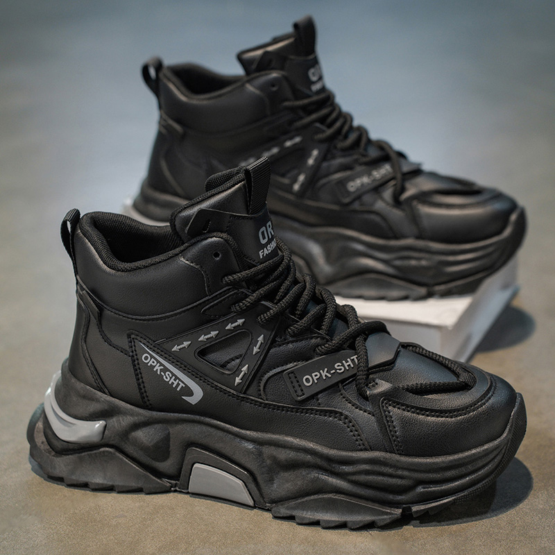 High Top Breathable Anti Slip  - Men'S Fashion Running Shoes 评论和价格