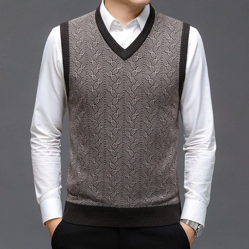 BROWON Brand Sweater Mens Clot - Men'S Fashion V Neck Sweater 评论和价格