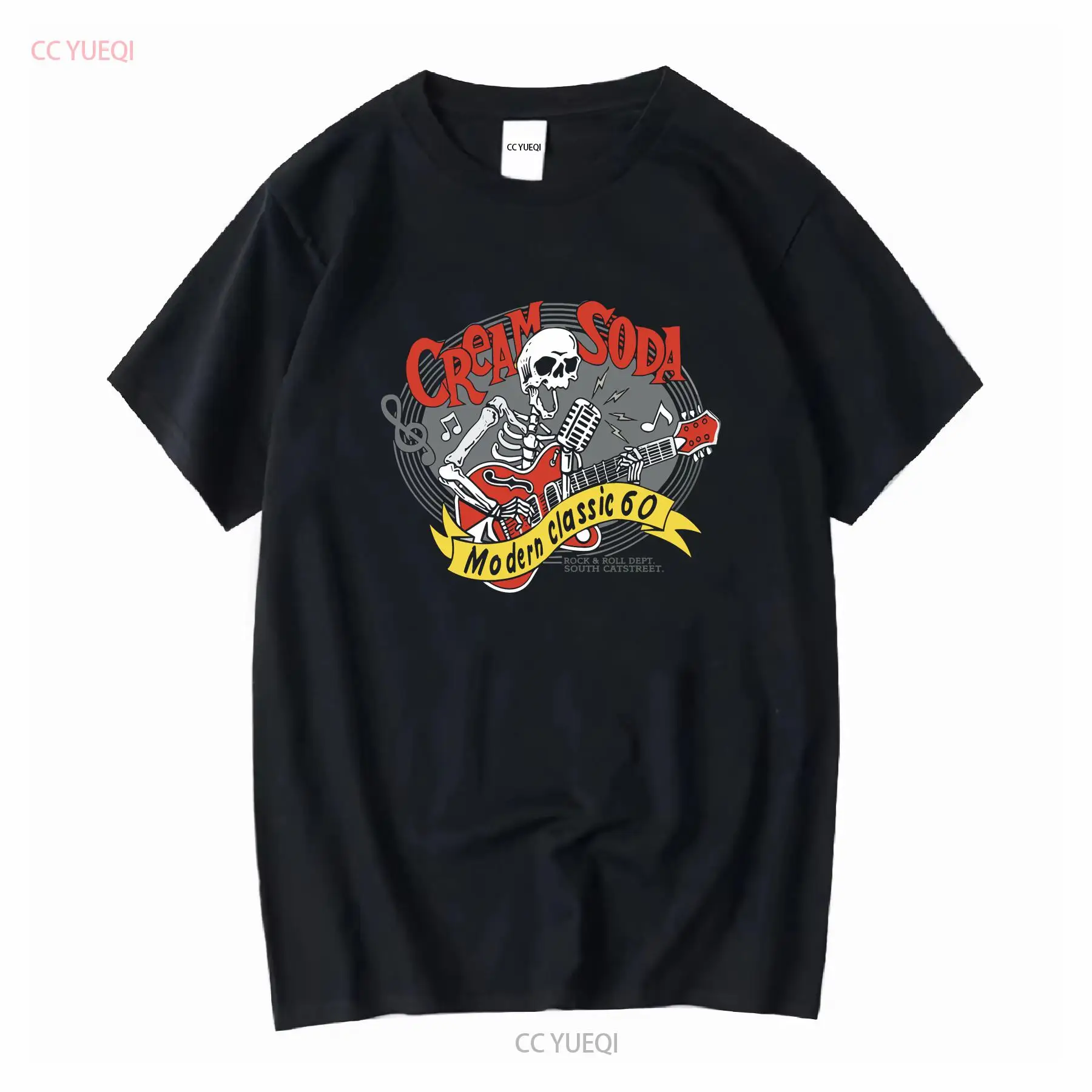 Cream Soda Rock Roll T shirt J - Men'S Fashion Everyday 评论和价格