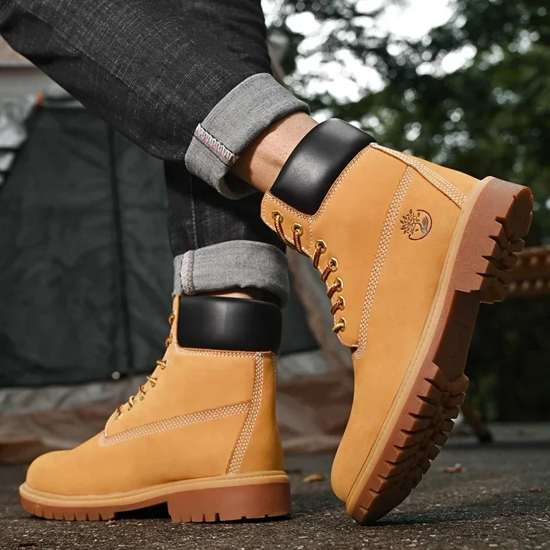 Boots Men High Top Boots High  - Mens Fashion Show 评论和价格