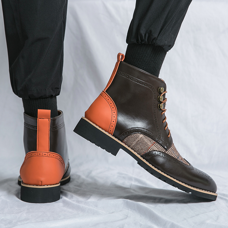 Fashionable Outdoor Combat Boo - Mens Fashion Combat Boots 评论和价格