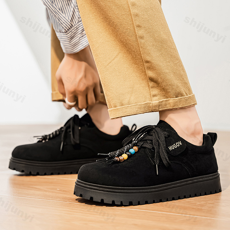 Men Casual Shoes Autumn New Vi - Men Fashion Vintage 评论和价格