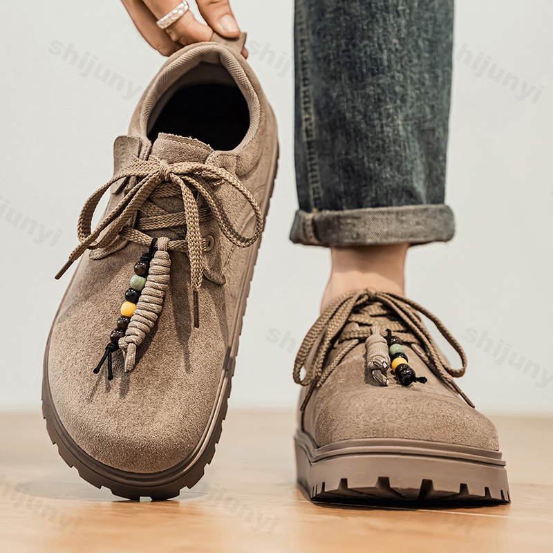 Men Casual Shoes Autumn New Vi - Men Fashion Vintage 评论和价格